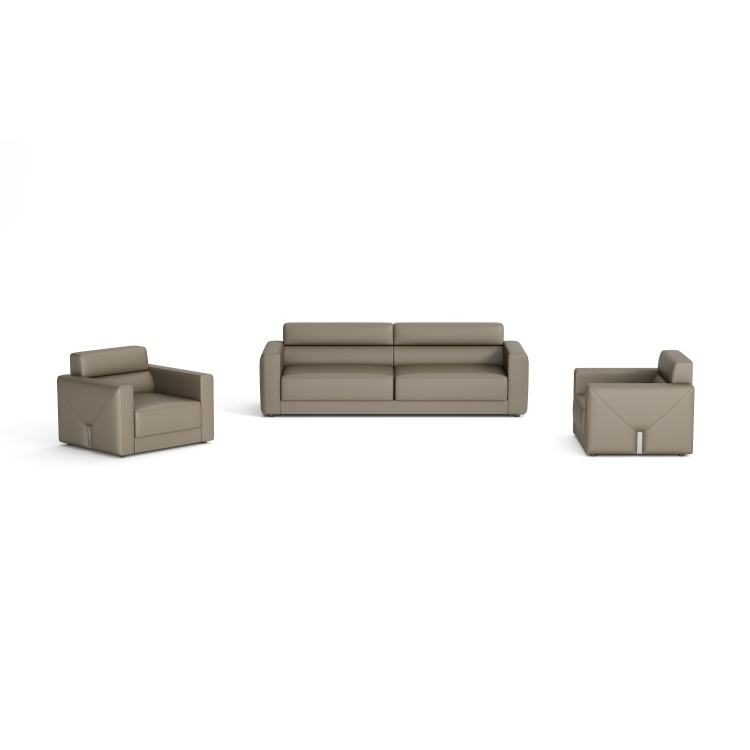 Office Sofa-High Quality Modern Nano Leather Square Modular Set with High Rebound Sponge for Home Office & Living Room detail 4