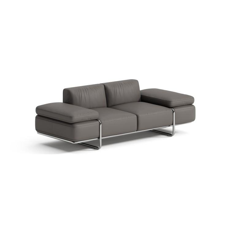 High-End Leather Office Sofa Set-Modern Design High Quality Wood Frame Living Room & Home Office Use detail 1