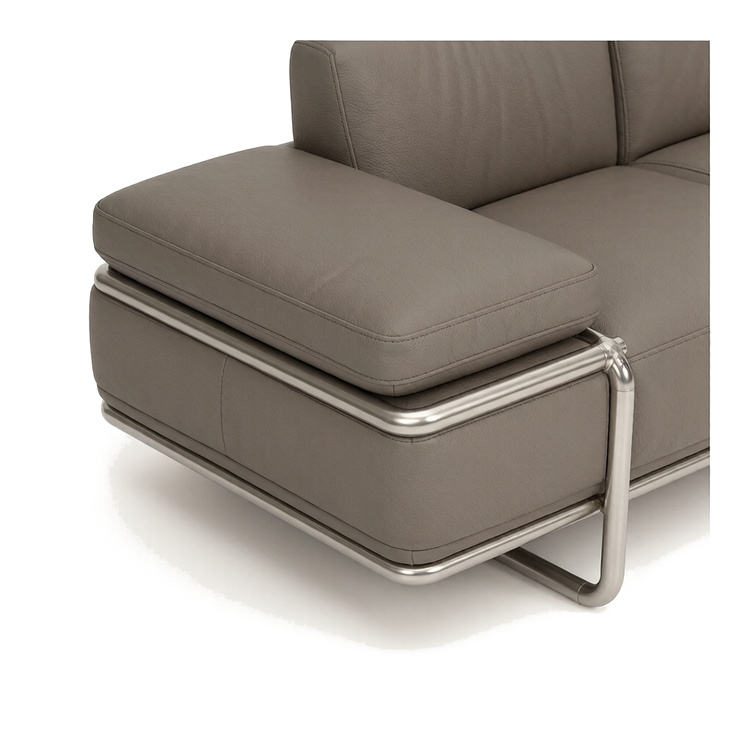 High-End Leather Office Sofa Set-Modern Design High Quality Wood Frame Living Room & Home Office Use detail 2