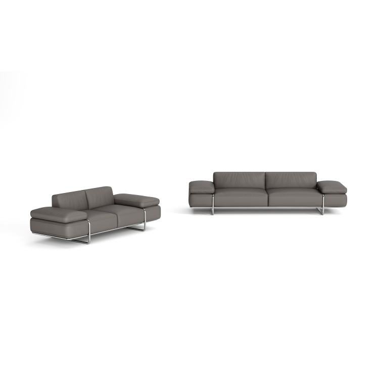 High-End Leather Office Sofa Set-Modern Design High Quality Wood Frame Living Room & Home Office Use detail 4