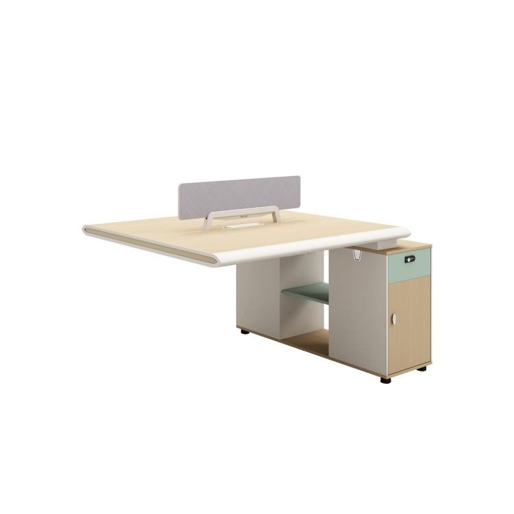 Office Desk & Chair Set with Privacy Screens Collaboration and Privacy Solutions for Open Office Spaces detail 2