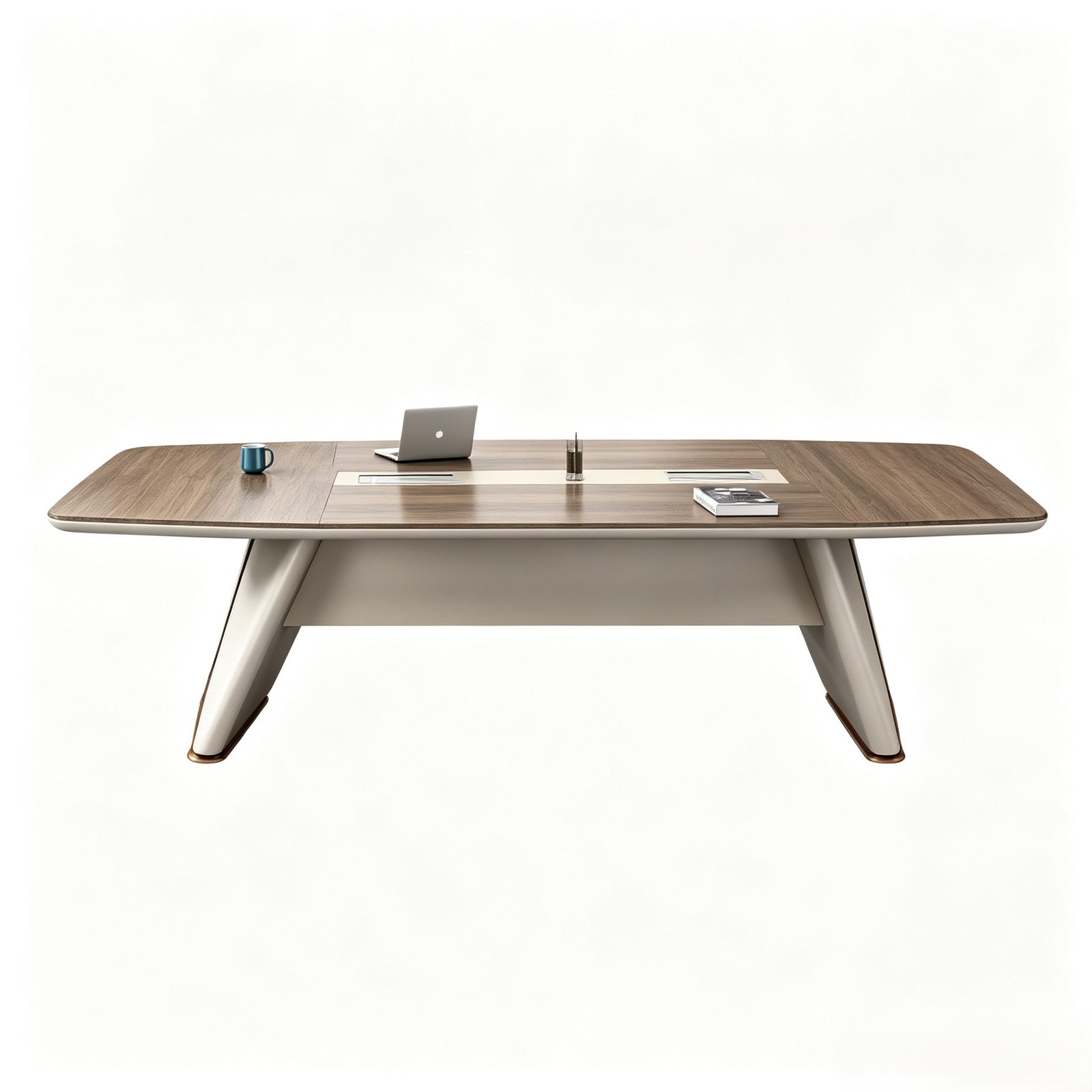 Conference Chair-Bevel Edge Process-High Quality Wood Plate-Multi-Function Socket Charging Box Modern Design Eco-Friendly detail 2