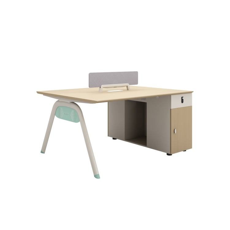 Modern Durable Staff Table-Minimalism Design Wood Material Multi-Function Eco-Friendly Independent Mold Opening Threading Port detail 1