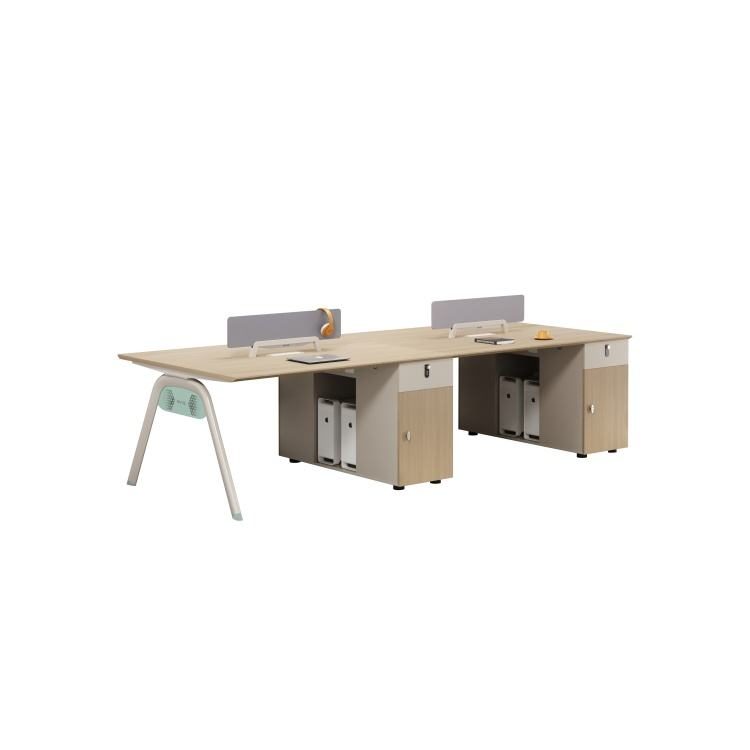 Modern Durable Staff Table-Minimalism Design Wood Material Multi-Function Eco-Friendly Independent Mold Opening Threading Port detail 2