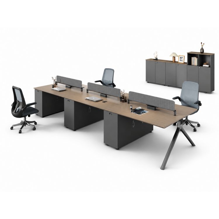 Staff Table Single Seat Durable Wood Eco-Friendly Elegant Modern Fully Functional Equipped Mechanical Combination Lock detail 2