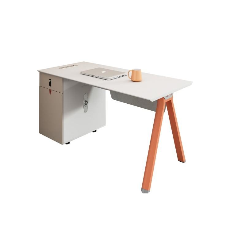 High Quality Custom Modern Wooden Luxury Modular Computer Table Executive Commercial Office Workstation Desk detail 2