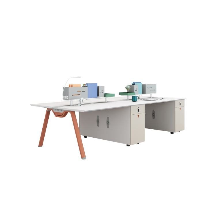 High Quality Custom Modern Wooden Luxury Modular Computer Table Executive Commercial Office Workstation Desk detail 3