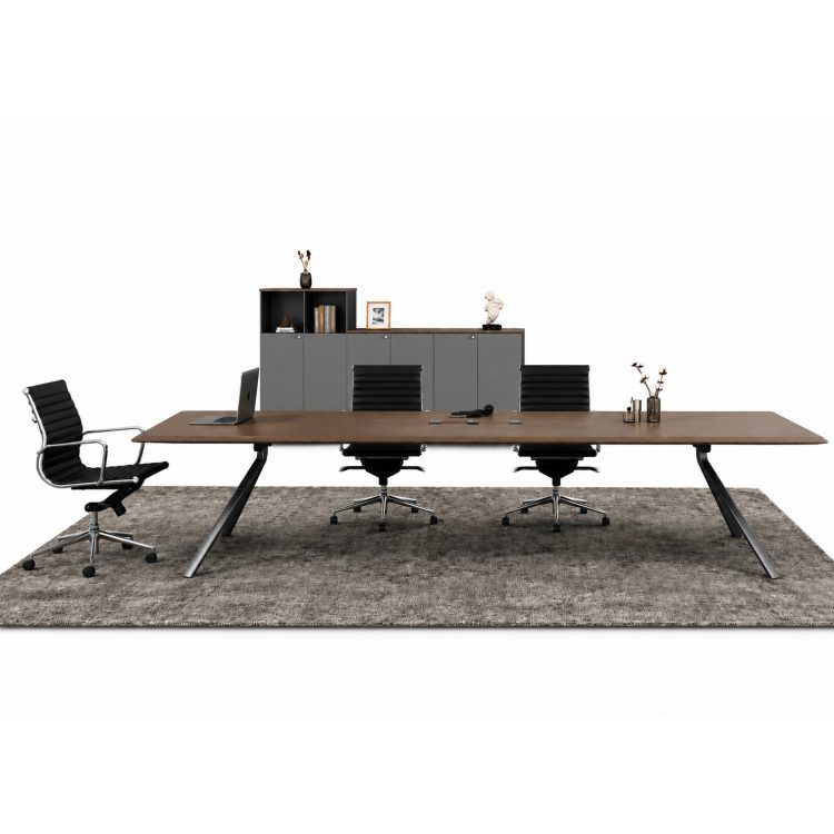 Wood Conference Table-Modern Design Durable & Eco-Friendly with Thickened Blister Process detail 3