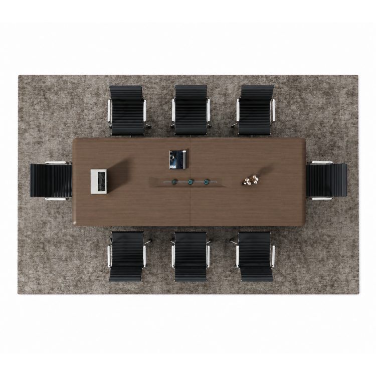 Wood Conference Table-Modern Design Durable & Eco-Friendly with Thickened Blister Process detail 4