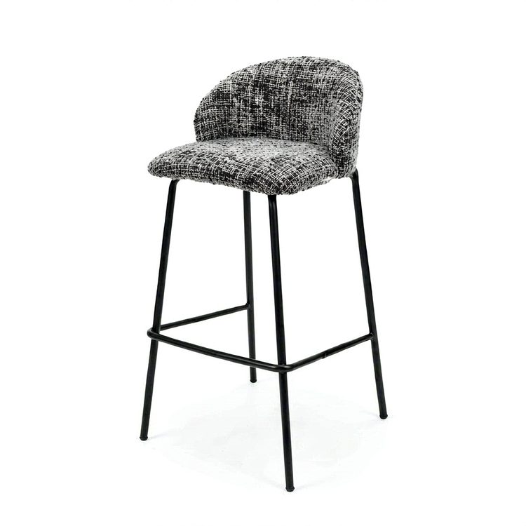 Factory Wholesale High Quality OEM/ODM Bar Chair Metal Modern 360 Degree Revolving Commercial Hotel Living Room Home Furniture detail 1