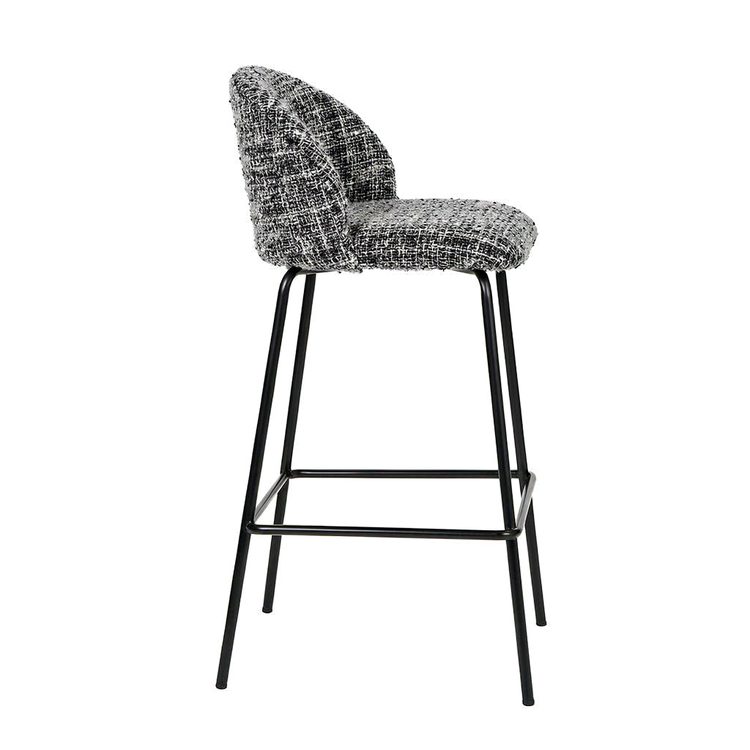 Factory Wholesale High Quality OEM/ODM Bar Chair Metal Modern 360 Degree Revolving Commercial Hotel Living Room Home Furniture detail 2