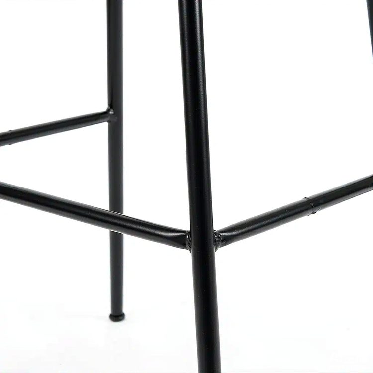 Factory Wholesale High Quality OEM/ODM Bar Chair Metal Modern 360 Degree Revolving Commercial Hotel Living Room Home Furniture detail 5