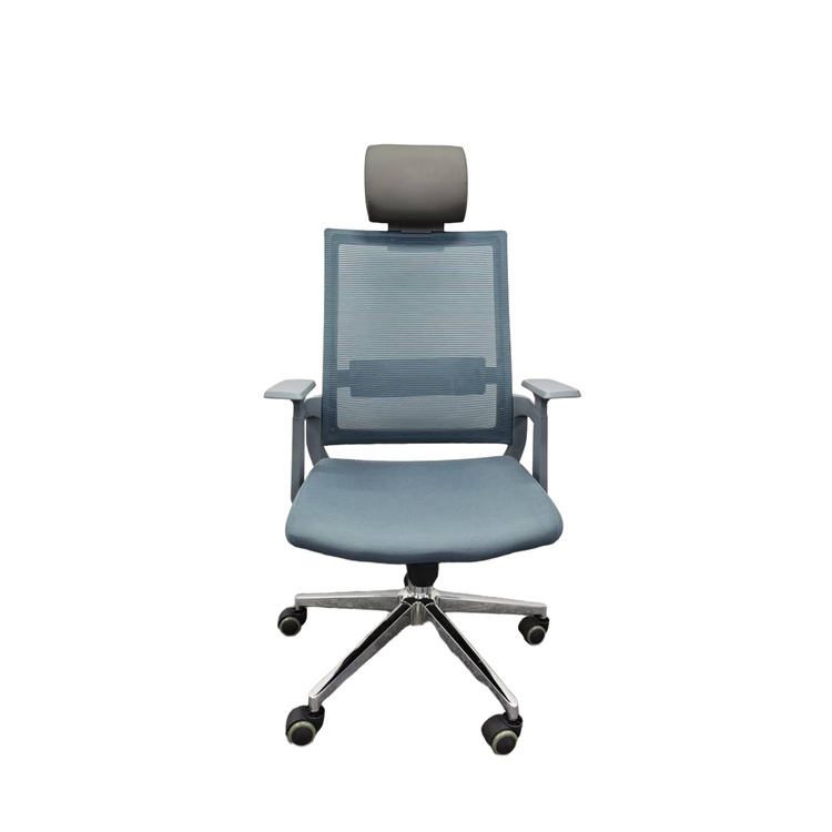 Ergonomic Office Chair with Curved Sponge Headrest for Staff detail 1