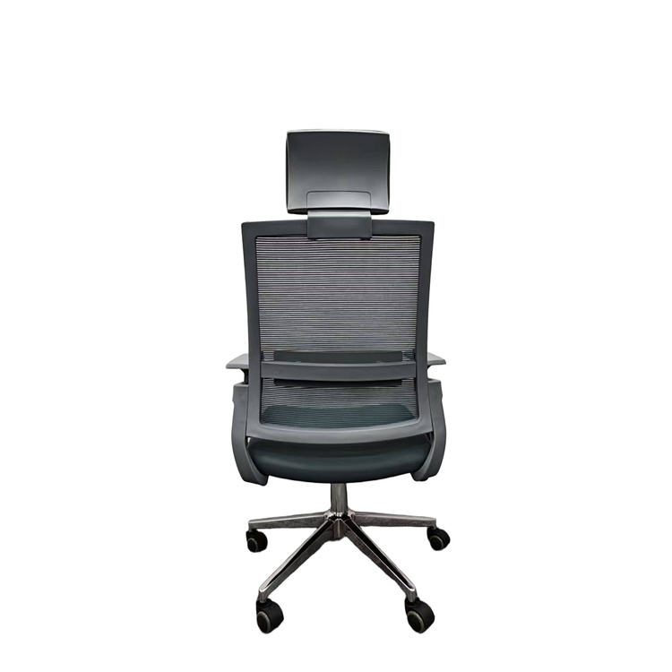 Ergonomic Office Chair with Curved Sponge Headrest for Staff detail 3