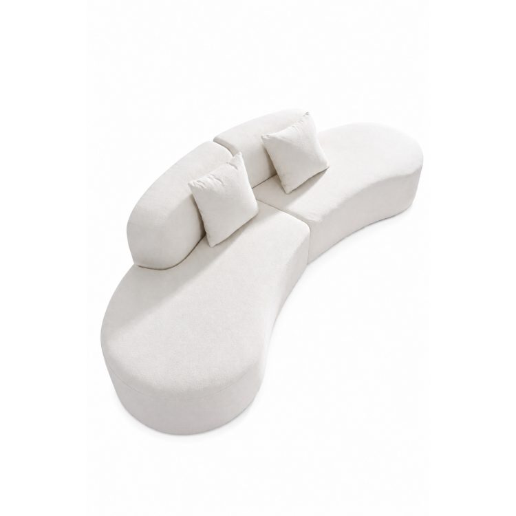 Compressed Sofa Set Furniture Irregularly Shaped Living Room Sofa Modern Compressed Furniture detail 3