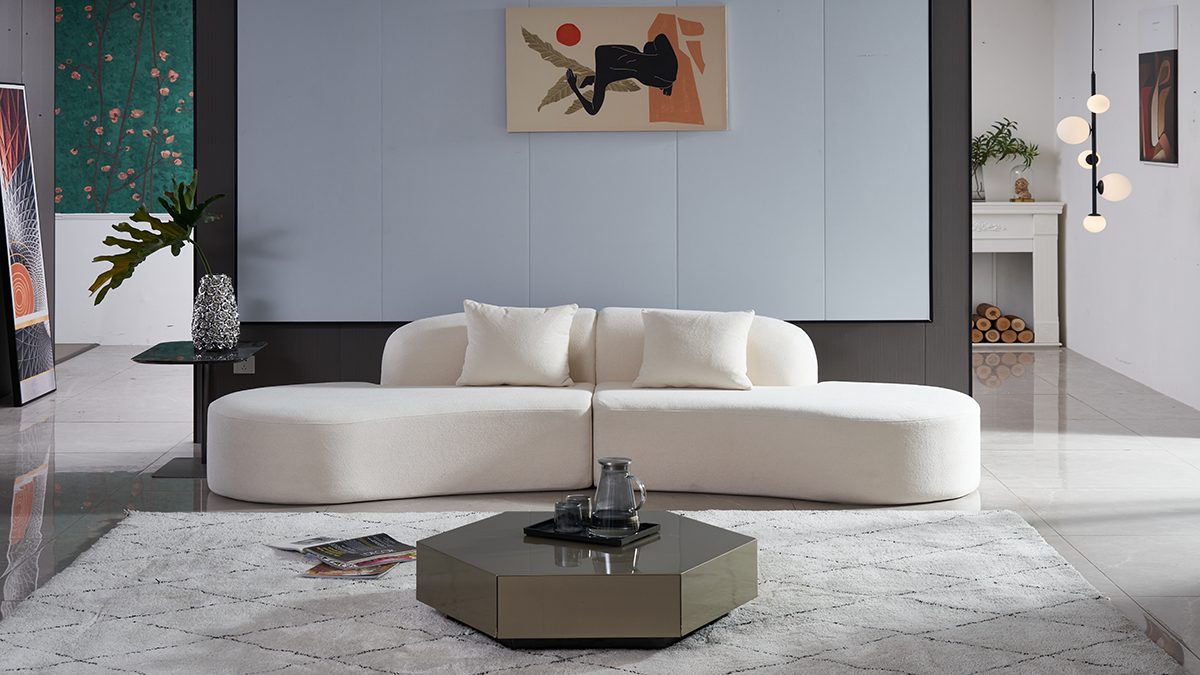 Compressed Sofa Set Furniture Irregularly Shaped Living Room Sofa Modern Compressed Furniture detail 6