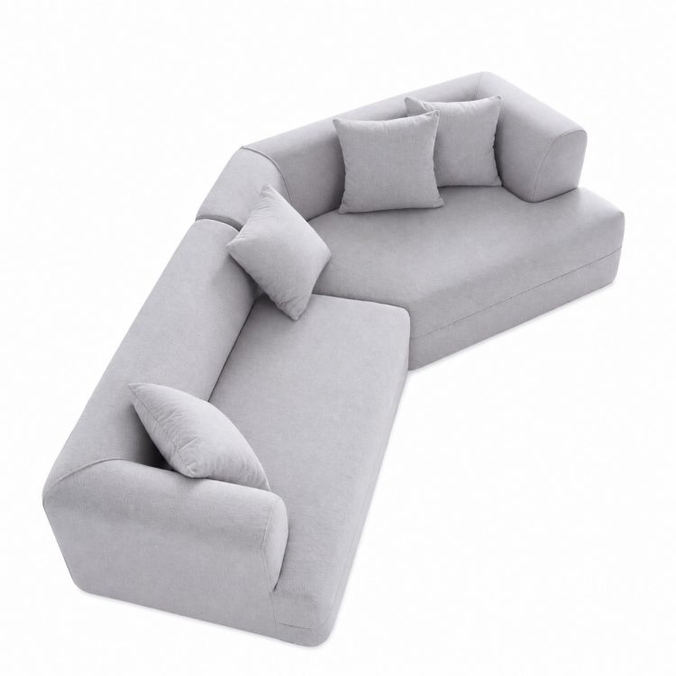 Modern Vacuum Compressed Sofa High Density Sponge Modular Sofa for Living Room Compression Sofa detail 4