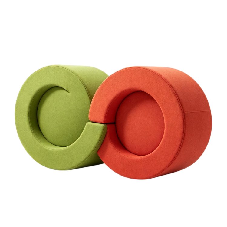 Office Hotel Waiting Public Waiting Area Sectional Fabric Leisure Sofa Sectional Couch Set detail 3