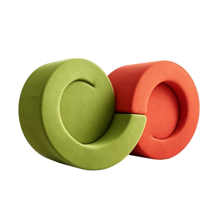Office Hotel Waiting Public Waiting Area Sectional Fabric Leisure Sofa Sectional Couch Set detail 4