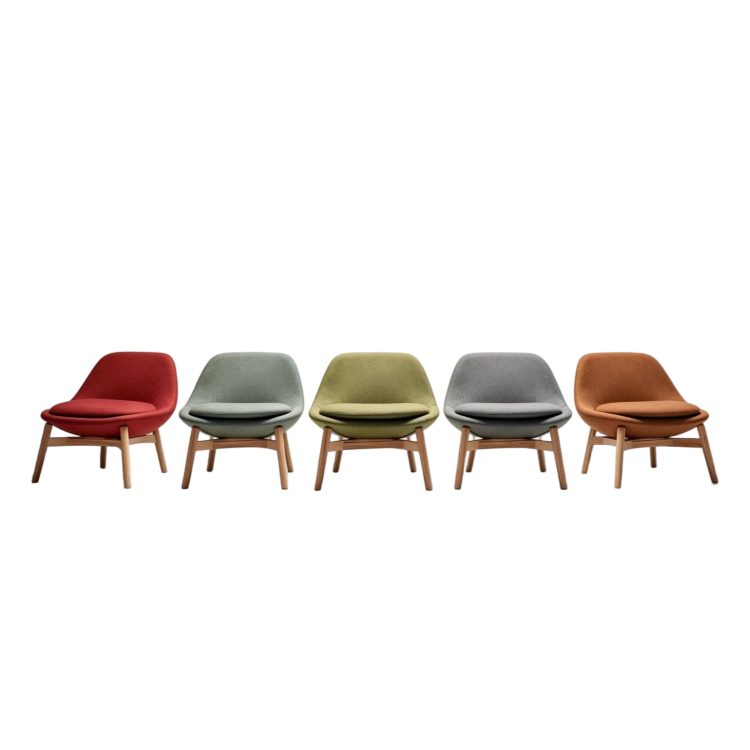 Luxury Office Hotel Apartment Furniture Fabric Leather Leisure Hospital Visitor Chair for Guests detail 1