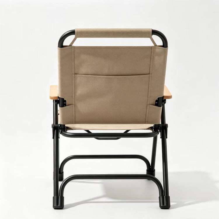 Custom 600D Oxford Modern Iron Portable Hiking Travel Picnic Kermit Armchair Outdoor Furniture Fishing Beach Folding Camping detail 4