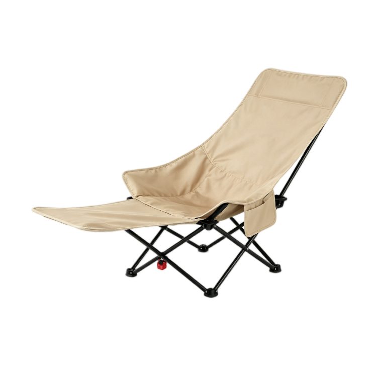 Wholesale Modern Portable Three-level Backrest Breathable Oxford Fabric Garden Park Outdoor Furniture Iron Frame Folding detail 1