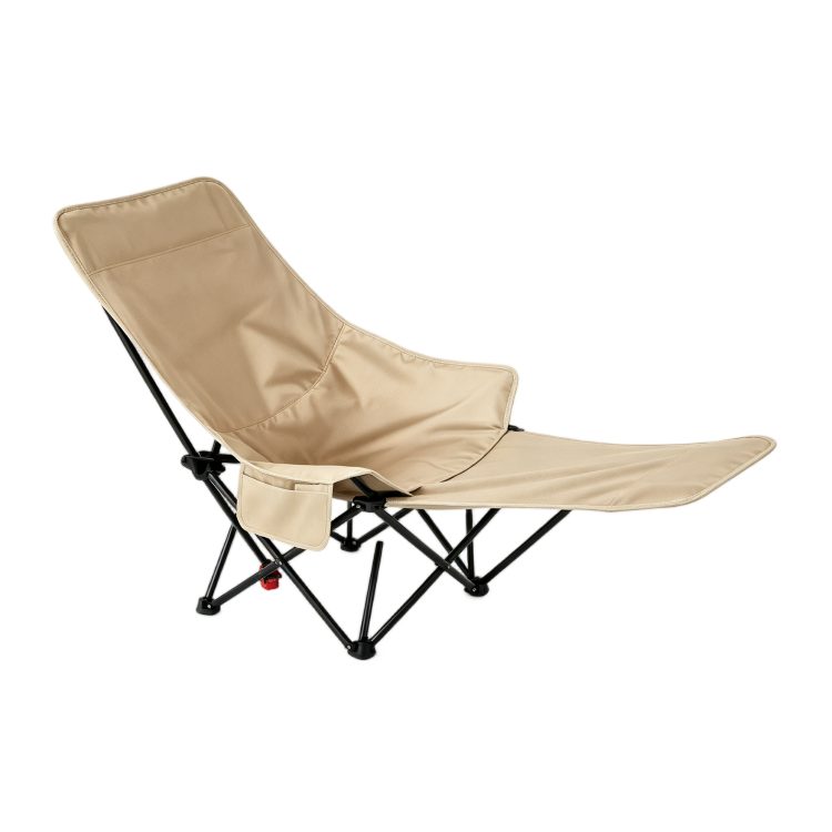 Wholesale Modern Portable Three-level Backrest Breathable Oxford Fabric Garden Park Outdoor Furniture Iron Frame Folding detail 5