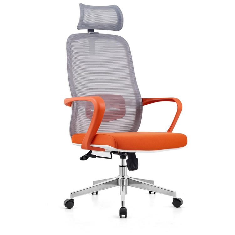 Modern Design Office Chair with Adjustable Headrest & Mesh Fabric Swivel Meeting Chair at an Price detail 1