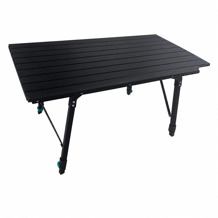 Custom Egg Roll Camping Table Foldable Portable Fold Away Picnic Tables Adjustable Height Dining Table detail 1