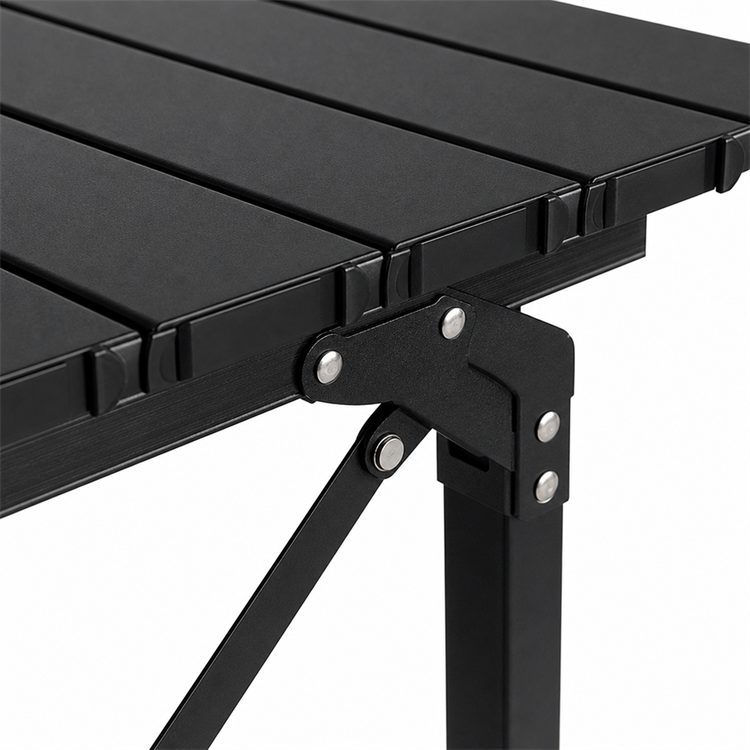 Custom Egg Roll Camping Table Foldable Portable Fold Away Picnic Tables Adjustable Height Dining Table detail 4