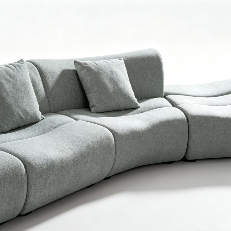 Premium Modular Sectional Sofa All Weather Fabric Customizable Garden Poolside Layout Family Gatherings detail 1