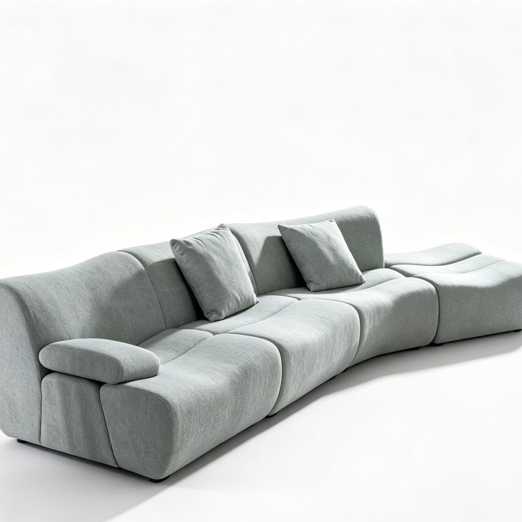 Premium Modular Sectional Sofa All Weather Fabric Customizable Garden Poolside Layout Family Gatherings detail 4