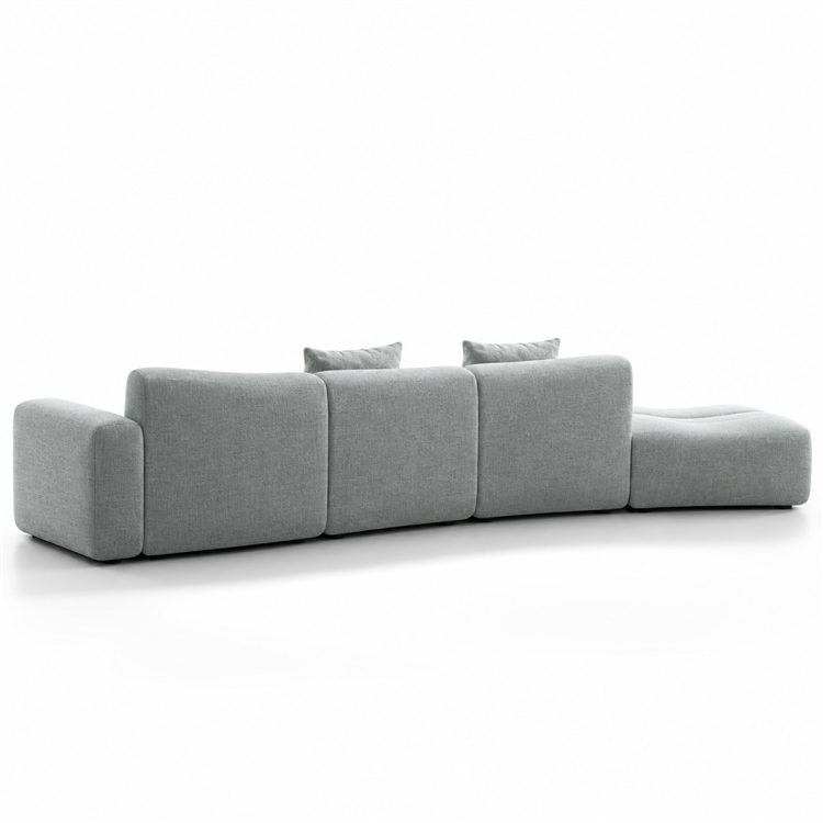 Premium Modular Sectional Sofa All Weather Fabric Customizable Garden Poolside Layout Family Gatherings detail 5