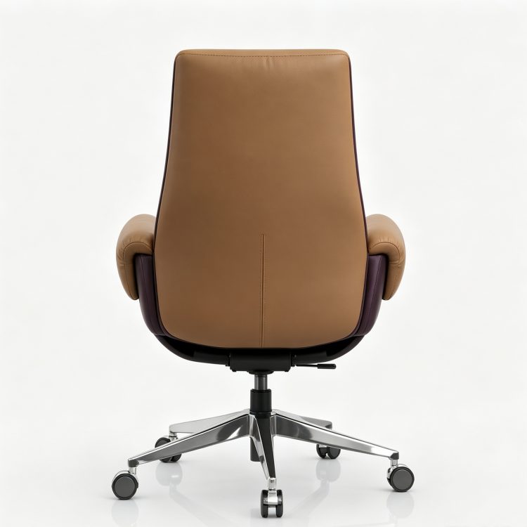 Modern Mid Back Ergonomic Executive Office PU Leather Chair Donati Mechanism 5-Position Lock Synchronous Tilt Home Office detail 4