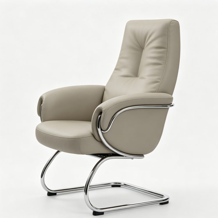 Ergonomic PU Leather Executive Office Chair JORI JP108C High Density Sponge Seat Modern Luxury Design Revolving Function detail 3