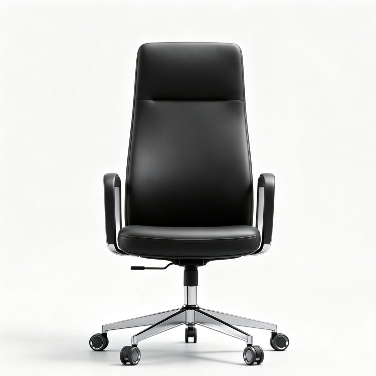 High End Comfortable Leather Office Chair Height Adjustable Swivel Chair High Quality Ergonomic Computer Chair detail 1