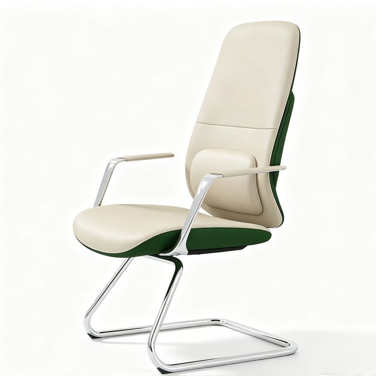 Light-luxury Ergonomic Office Chair Lumbar Support Height Adjustable Swivel/rolling Movement Designed for Long Hours Use detail 3