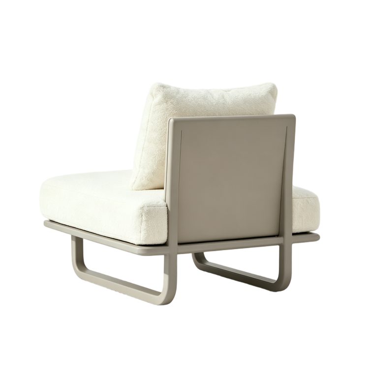Modern Outside Furniture Outdoor L Shaped Sofa Set Weather-Resistant Furniture for Villas Courtyards Farmhouses Gardens Pools detail 5
