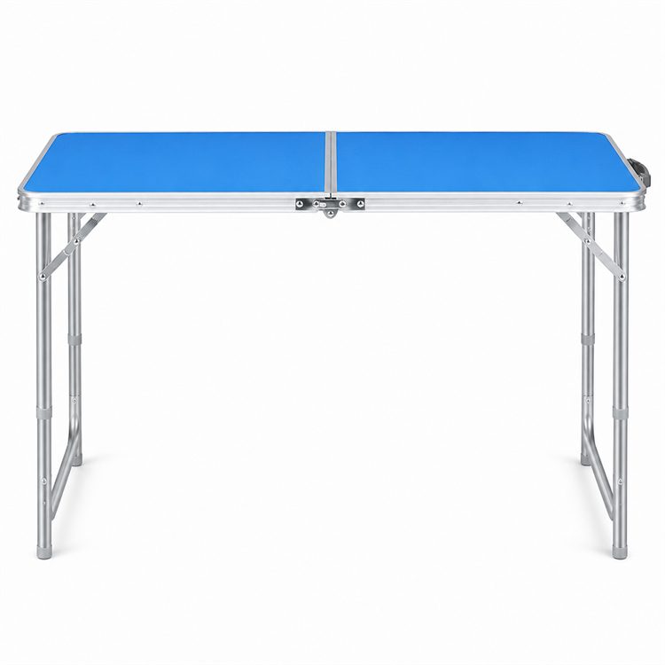 Factory Direct Outdoor Aluminum Folding Table Adjustable Legs for Picnic Garden Portable Folding Table detail 3