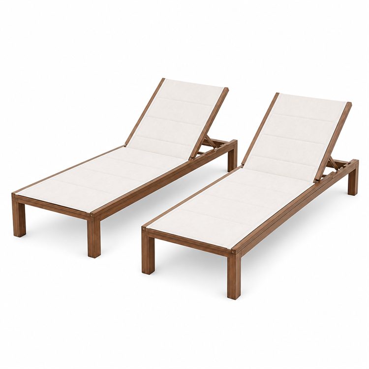 Commercial Hotel Swimming Pool Deck Furniture Patio Aluminum Chaise Lounge Chairs detail 2