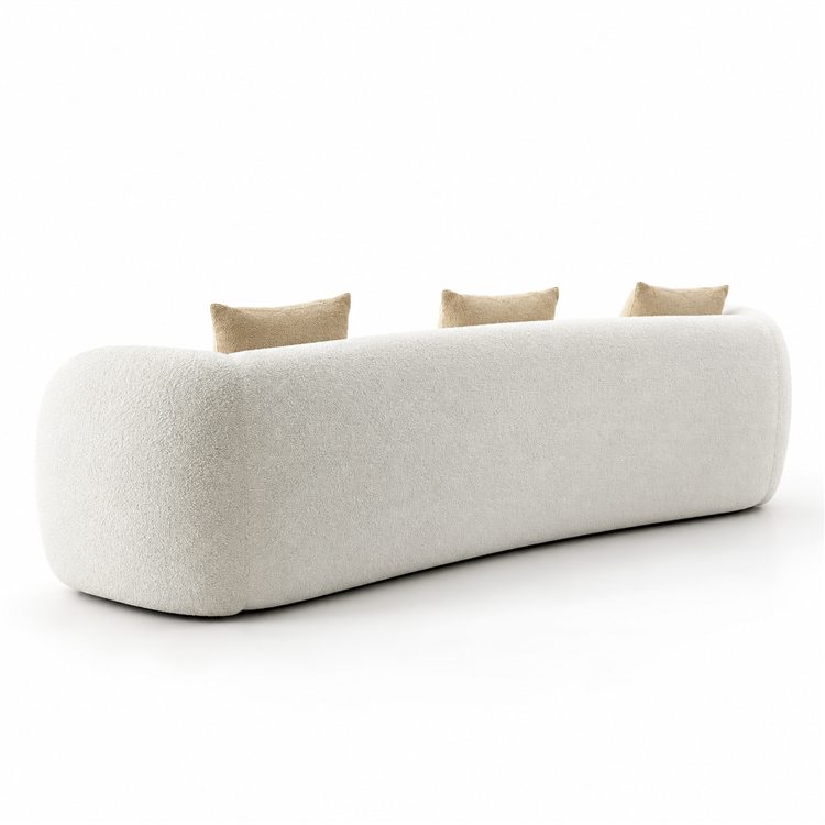 Light Luxury Internet Celebrity Style Soft Wrapped Sponge Sectional Sofa Set High Resilience Comfort Modular Apartment Living detail 5