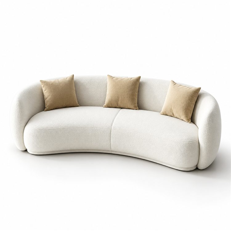 Light Luxury Internet Celebrity Style Soft Wrapped Sponge Sectional Sofa Set High Resilience Comfort Modular Apartment Living detail 6