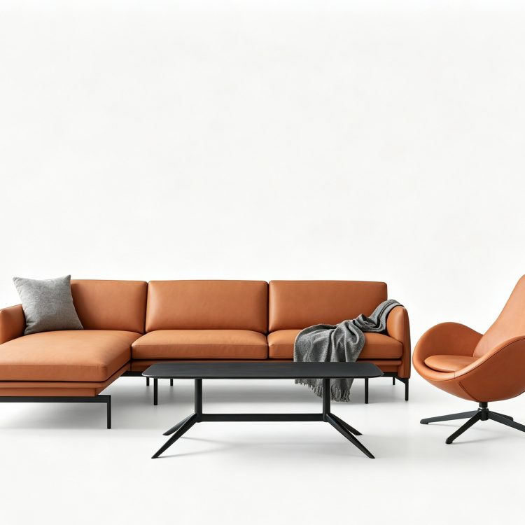 Modern Modular L-Shaped Upholstered Sofa Set for Living Room and Home Office Furniture detail 1
