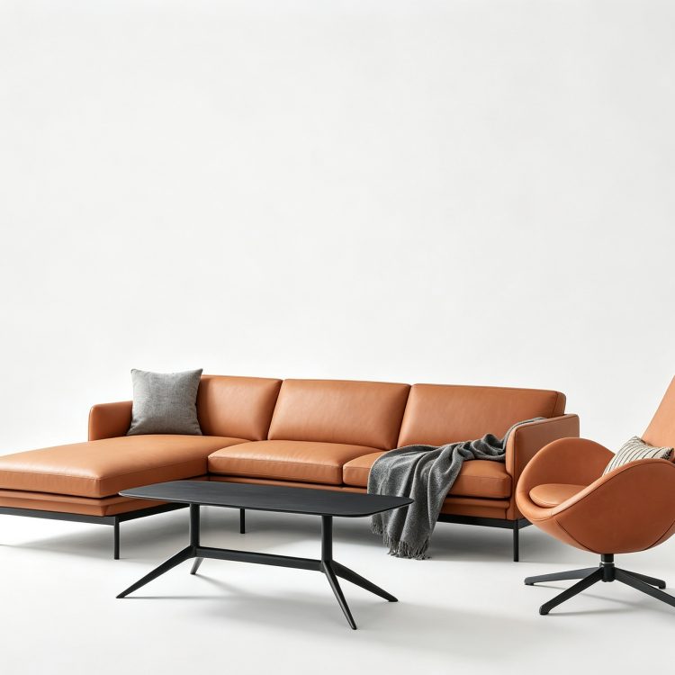 Modern Modular L-Shaped Upholstered Sofa Set for Living Room and Home Office Furniture detail 3