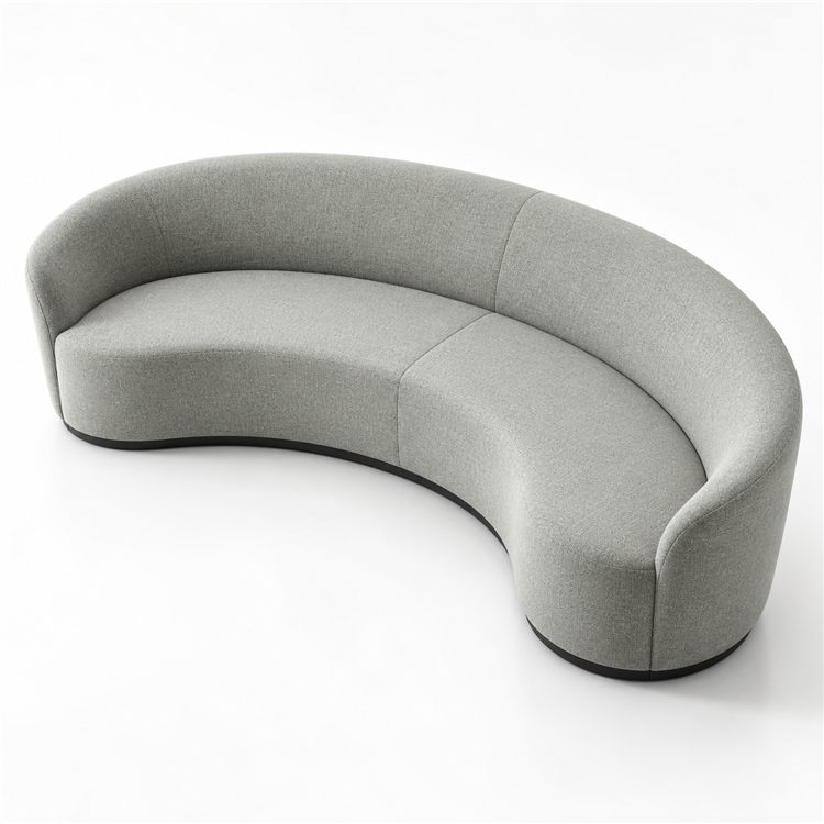 4 Seater Sectional Sofa Modular Convertible High Density Sponge Fabric Modern Commercial Office Sofa Set detail 6