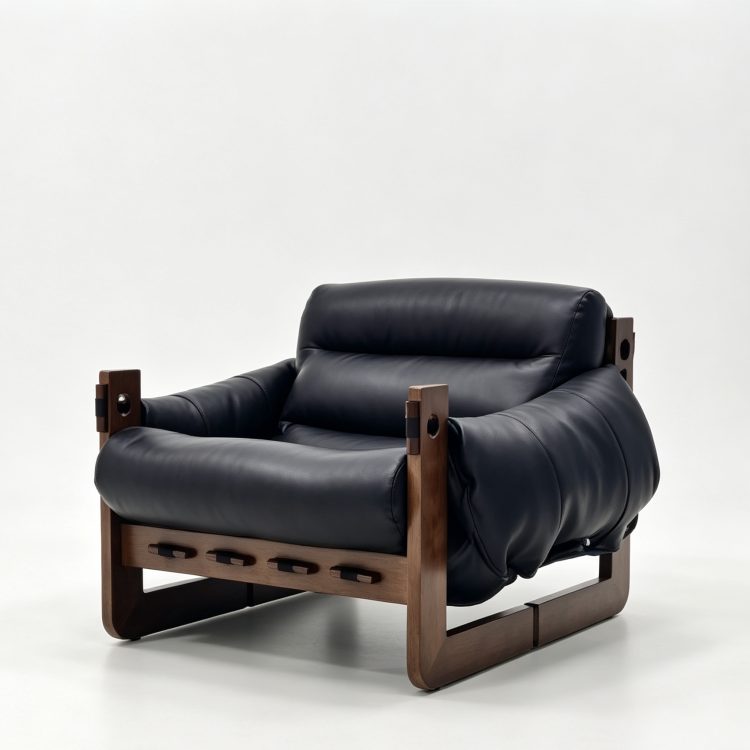 Recliner Chair for Living Room Luxurious Modern Minimalist Reclining Armchair Designer Single Accent Lounge Chair detail 1
