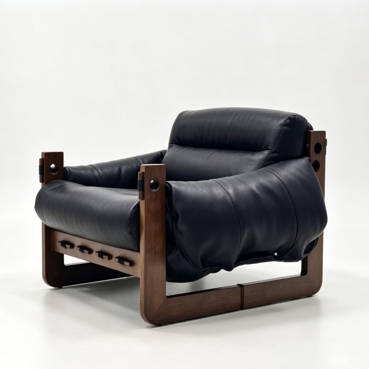 Recliner Chair for Living Room Luxurious Modern Minimalist Reclining Armchair Designer Single Accent Lounge Chair detail 2
