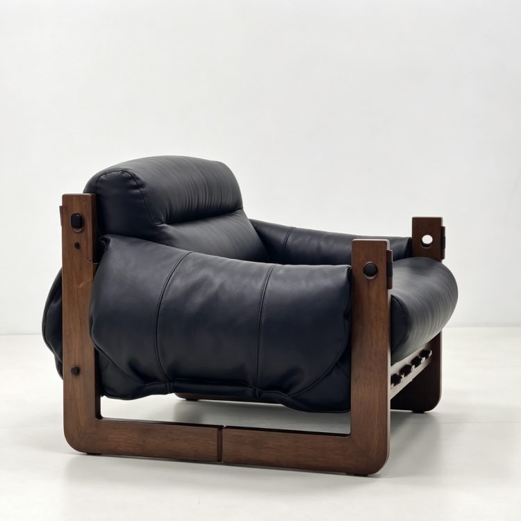 Recliner Chair for Living Room Luxurious Modern Minimalist Reclining Armchair Designer Single Accent Lounge Chair detail 3