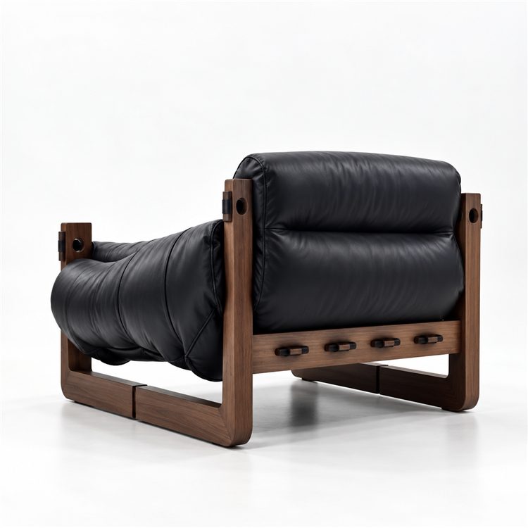 Recliner Chair for Living Room Luxurious Modern Minimalist Reclining Armchair Designer Single Accent Lounge Chair detail 5