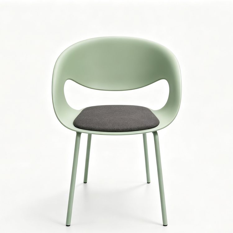 Thickened Stackable Plastic Chair Home Modern Simple Nordic Dining Chair Internet Celebrity Commercial Catering Milk Tea Chair detail 1